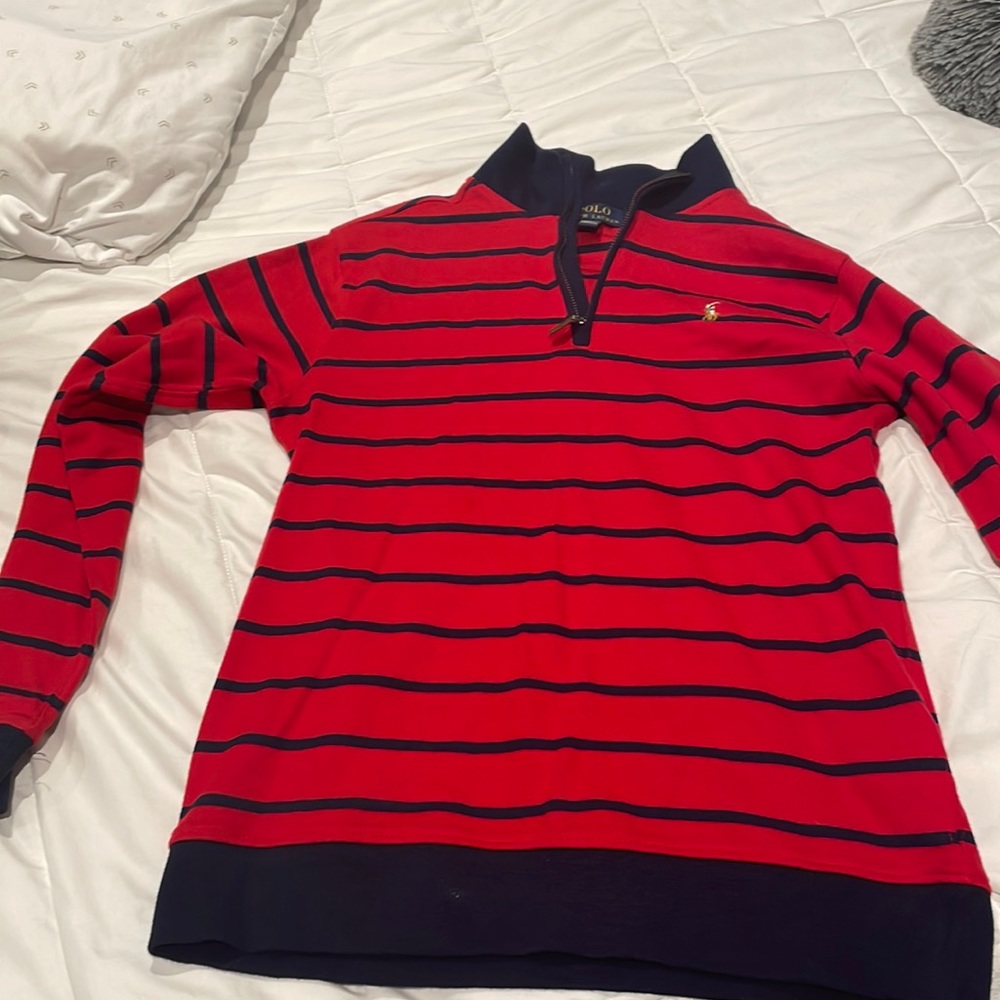 Polo half zip shirt